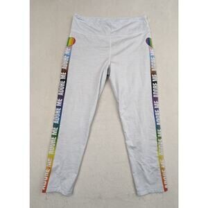 Walkpop Leggings sz L multi color Adore Me down the side of leg N6